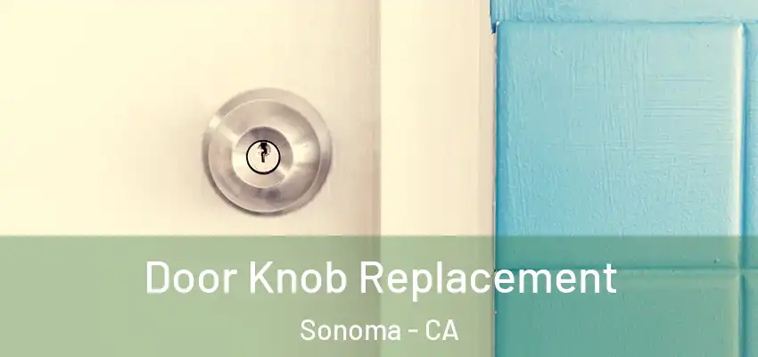 Door Knob Replacement Sonoma - CA