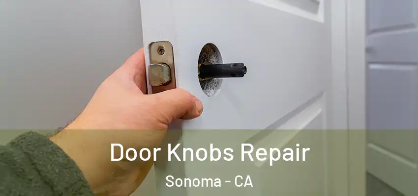 Door Knobs Repair Sonoma - CA